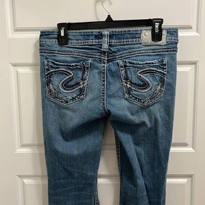 Silver Aiko boot cut jeans 29x33